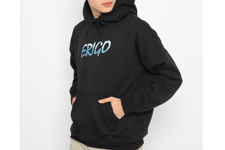 Hoodie dari merek Erigo, rekomendasi hoodie laki-laki merek lokal 