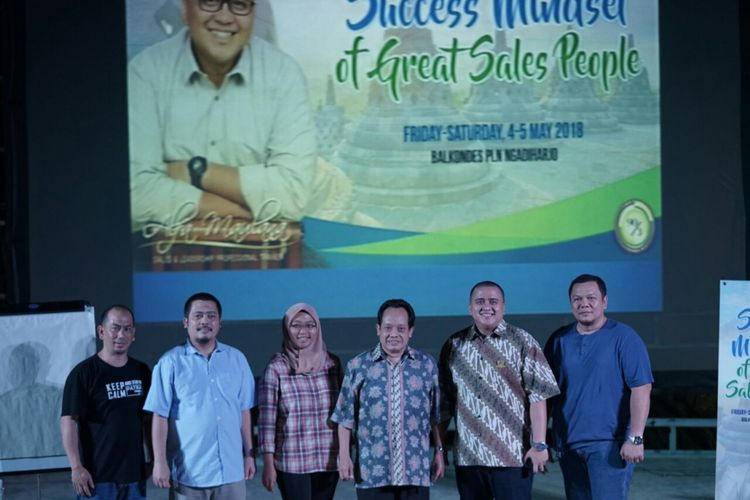 PT.  Patra Jasa menggelar Training Success Mindset of Great People di Balai Ekonomi Desa (Balkondes) Ngadiharjo,  Kecamatan Borobudur,  Kabupaten Magelang, Jawa Tengah. 