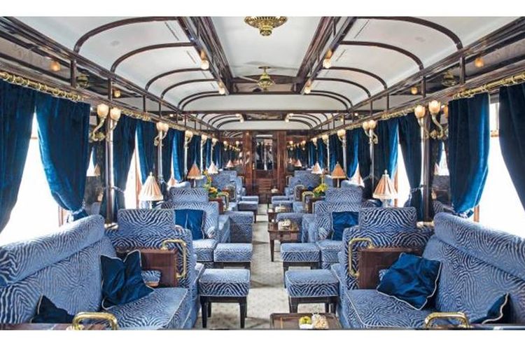 Interior Kereta  Orient Express 