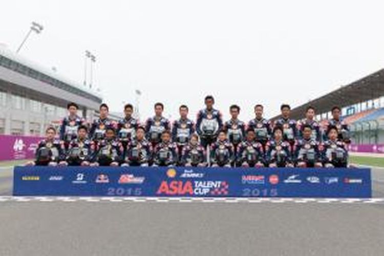 Para pebalap Shell Advance Asia Talent Cup 2015.