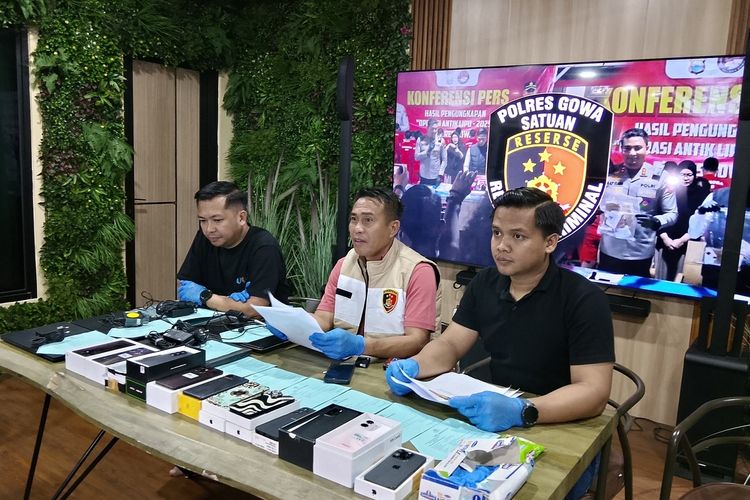 Polres Gowa Bekuk Pencuri Ponsel dan Laptop, Hasil Curian untuk Sabu dan Sewa Perempuan