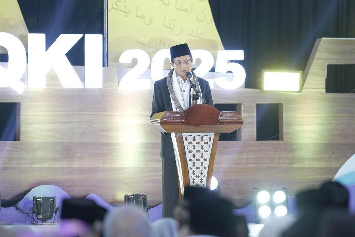 Menteri Agama (Menag) Nasaruddin Umar, Kamis (2/10/2025) membuka Musabaqah Qira?atil Kutub (MQK) Internasional 2025 di Pesantren As?adiyah di Wajo, Sulawesi Selatan.