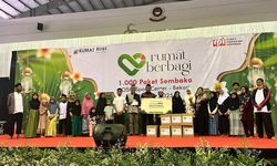 Rumat Bagikan 1.000 Paket Sembako untuk Yatim dan Dhuafa di Bekasi