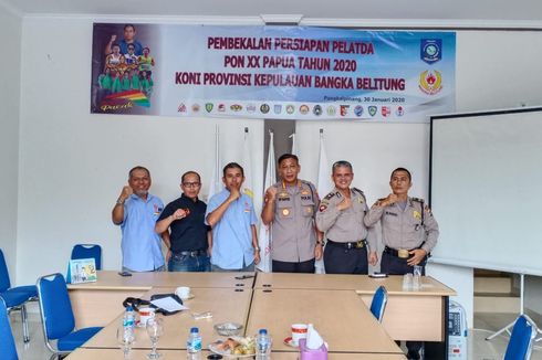 2 Personel Polisi Kawal Atlet Babel di PON XX Papua