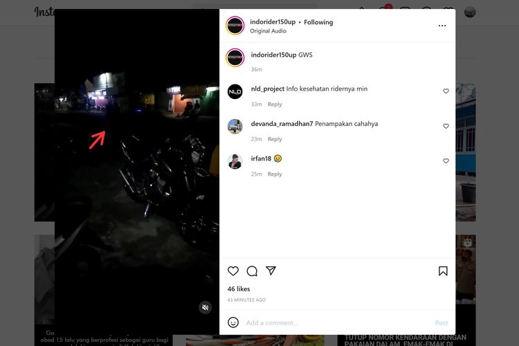 Video viral di dunia maya memperlihatkan kecelakaan sepeda motor yang dihajar motor lain saat hendak putar balik di jalan raya.