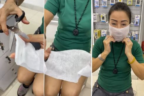 Viral Tisu Basah Jadi Pengganti Masker, Ternyata Malah Berbahaya untuk Paru-paru 