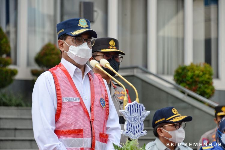 Menhub Budi Karya Sumadi di Cirebon