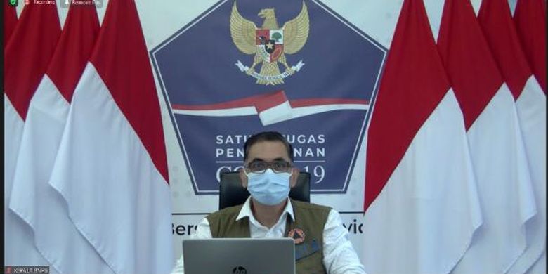 Ketua Sub Bidang Komunikasi Publik Satuan Tugas (Satgas) Covid-19, Troy Pantouw.