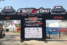 Kumpul Komunitas Mercedes-Benz di Bandung, Terbesar di Asia Tenggara