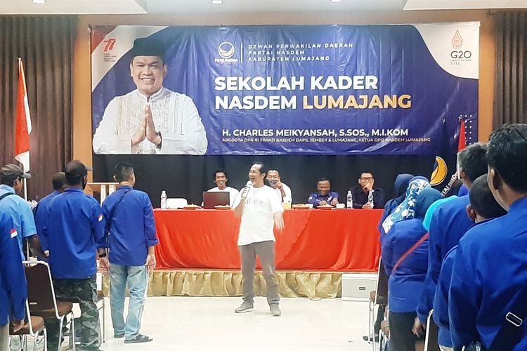 Sekolah kaderisasi Partai Nasdem persiapan amunisi tempur untuk pemilu 2024