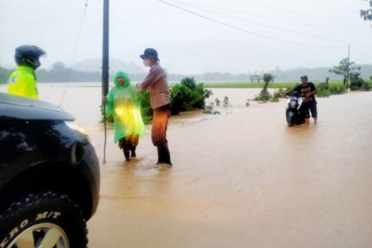 Banjir dan longsor melanda wilayah Bolaang Mongondow Utara, Sulawesi Utara