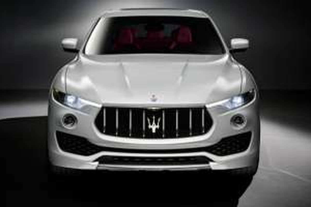 Maserati Levante versi produksi.