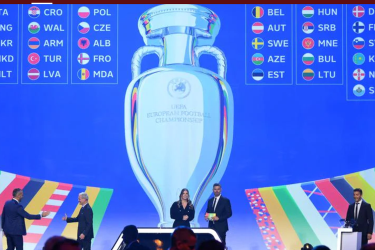 Undian penyisihan grup Kualifikasi Euro 2024. Inggris dan Italia berada di Grup B dan merupakan favorit untuk lolos ke putaran final Euro 2024.