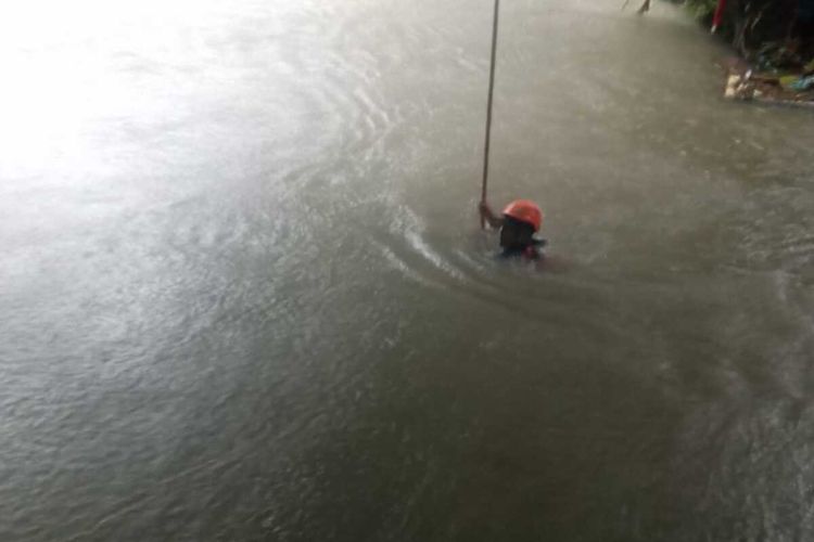Lokasi Pencarian Remaja di Lombok Barat Hilang Terseret Arus Saat Mandi di Sungai