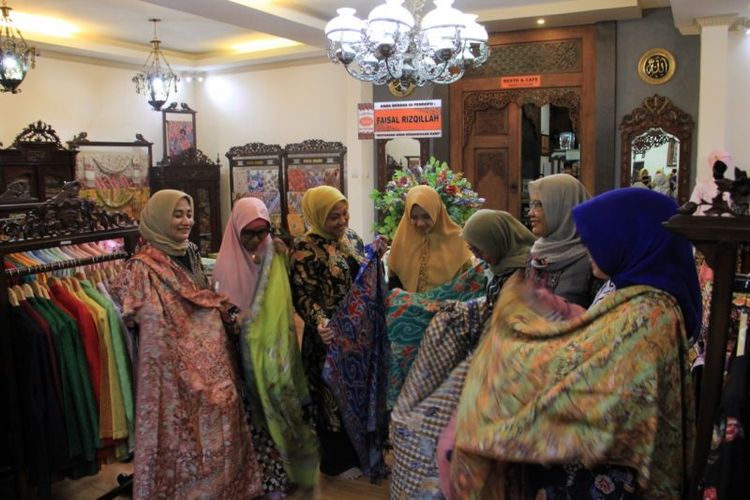 Batik Salma, salah satu pusat batik di Cirebon