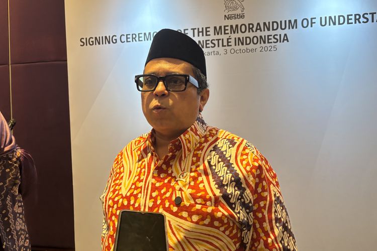 Kepala BPJPH, Babe Haikal, pastikan food tray MBG halal 