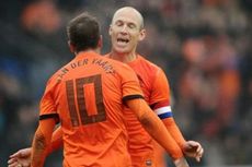 Robben Pimpin Belanda Bungkam Wales 