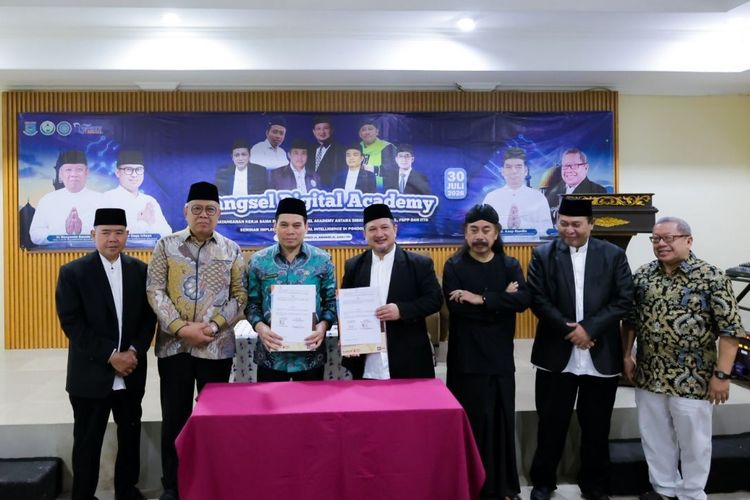 Pemkot Tangsel Gandeng FSPP, 108 Pesantren Dapat Internet Gratis dan Pelatihan AI