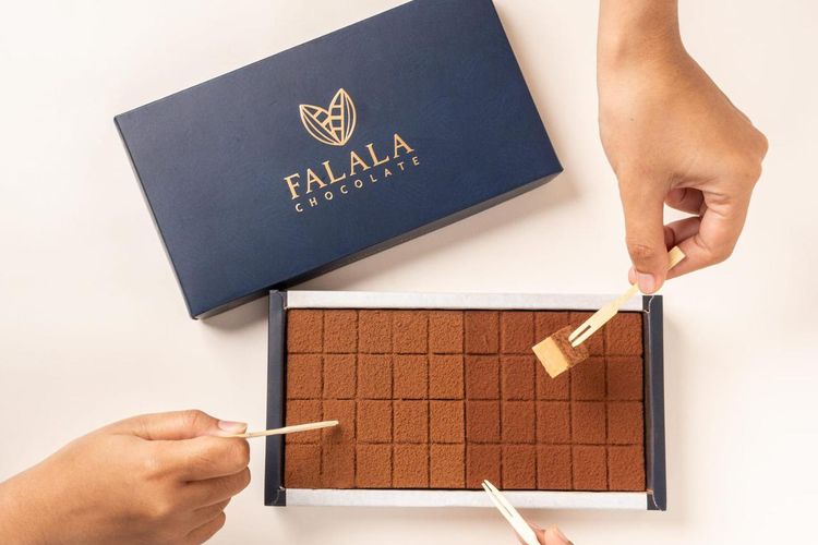 Kemasan eksklusif Falala Chocolate. (Dok. Falala Chocolate)