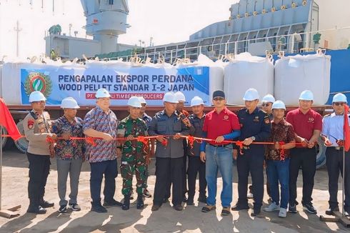 Tembus Pasar Global, Mangole Timber Producers Ekspor Perdana Biomassa Pelet Kayu ke Jepang