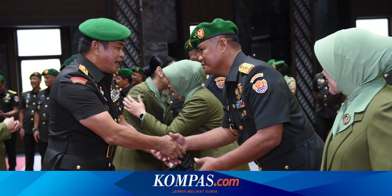 14 Pejabat Strategis TNI AD Berganti, Mayjen Tandyo Resmi Jadi Wakasad