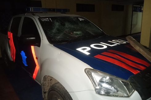 2 Kantor Polisi di Buton Utara Dirusak Sekelompok Orang, Seorang Polisi Terluka