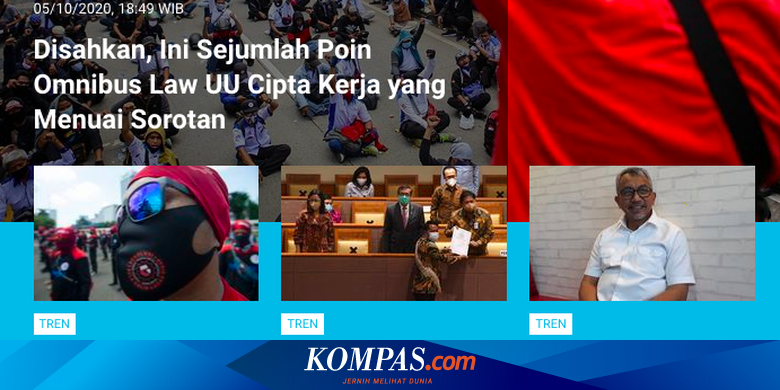 Populer Tren Sejumlah Poin Omnibus Law Cipta Kerja Yang Menuai Sorotan Apa Saja Pertimbangan Dilakukannya Operasi Caesar Halaman All Kompas Com