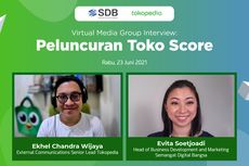 Tokopedia Luncurkan Toko Score, Layanan Penilai Kredit Berbasis Digital