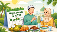Bolehkah Puasa Syawal Digabung Senin Kamis? Ini Niat, Cara & Hukumnya