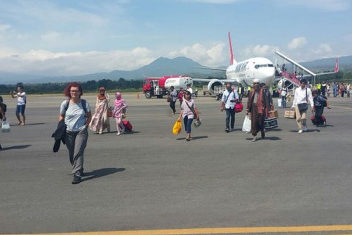 Ilustrasi Bandara Frans Seda di Maumere, Kabupaten Sikka.
