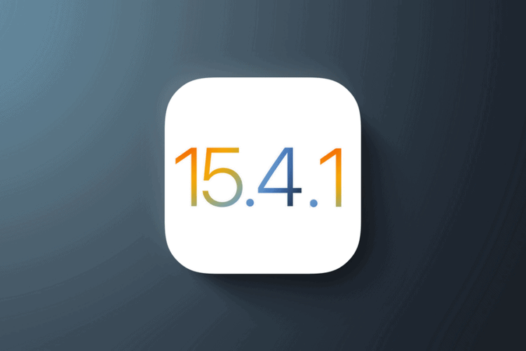 Ilustrasi iOS 15.4.1.