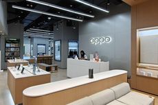 Oppo Buka Gerai Premium di 4 Kota Besar di Indonesia