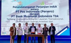 Optimalkan Potensi Bisnis, Pos Indonesia dan Bank Muamalat Jalin Kerja Sama