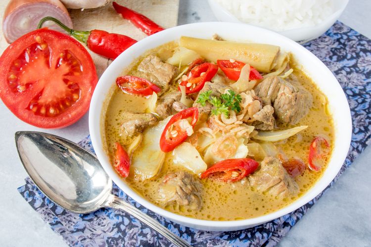 Resep tongseng kambing kuah santan yang lezat dan nikmat