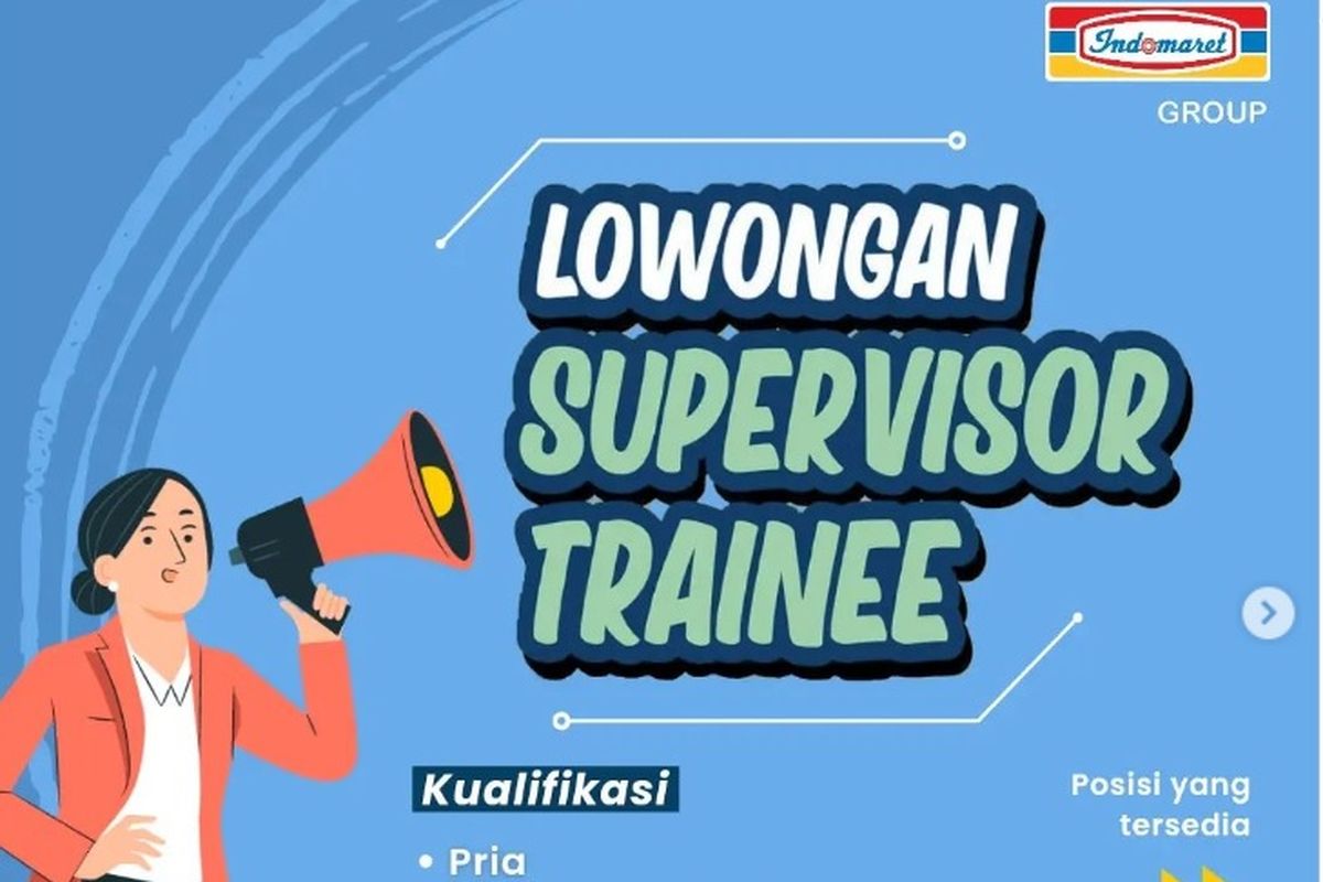 PT Indomarco Prismatama atau Indomaret sedang membuka lowongan kerja untuk lulusan S1 semua jurusan. 