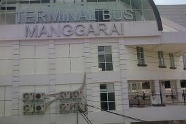 Wajah baru Terminal Manggarai, Jakarta Selatan, setelah direnovasi menjadi modern.