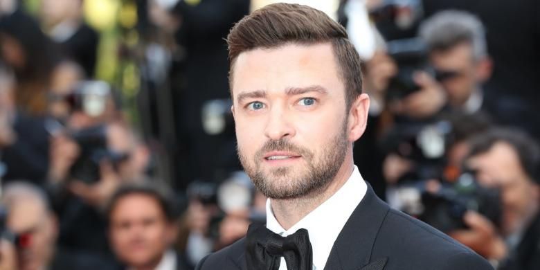 Aktor dan penyanyi Justin Timberlake menghadiri acara pembukaan Festival Film Cannes di Cannes, Perancis, Rabu (11/5/2016).