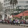 Demo Buruh Hari ini, Berikut Rekayasa Lalin di Kawasan Patung Kuda dan Gedung DPR