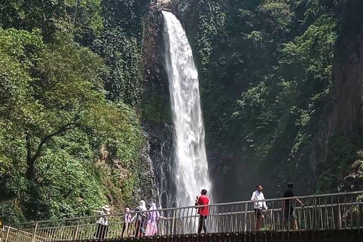 Air Terjun Bissappu di Desa Bonto Salluang, Kecamatan Bissappu, Kabupaten Bantaeng, Sulawesi Selatan (Sulsel).