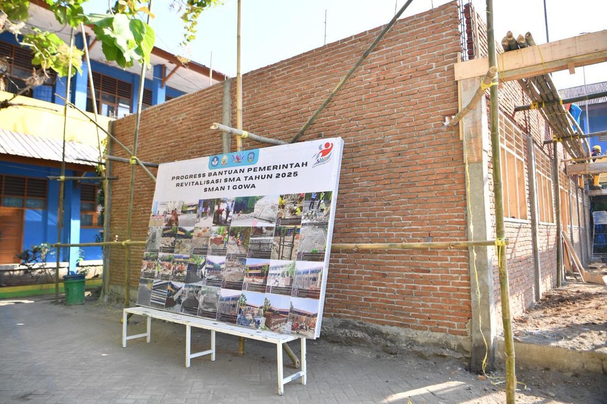 Pelaksanaan PHTC Revitalisasi Satuan Pendidikan oleh Kemendikdasmen di SMA N 1 Gowa, Sulawesi Selatan.