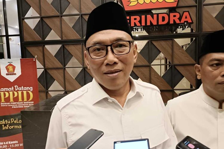 Ketua DPC Partai Gerindra Cilegon Helldy Agustian mendorong Ketua DPD Gerindra Banten Andra Soni maju di Pilkada Banten 2024 dengan menggandeng Airin Rahmi Diany.