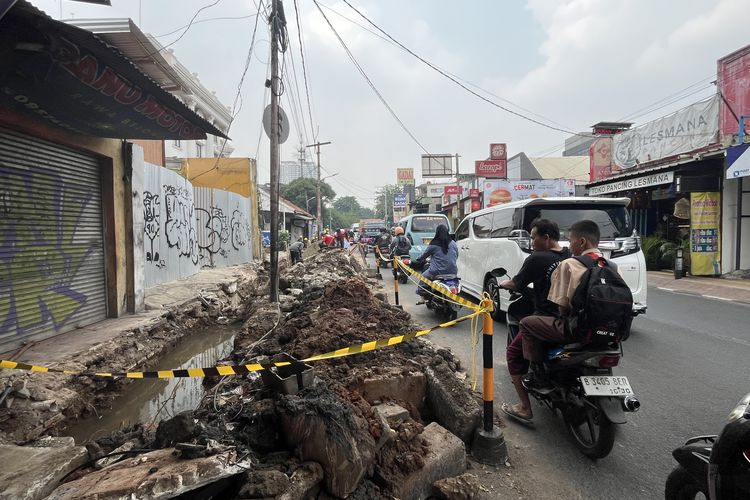 Warga Dukung Proyek Saluran Air di Jakbar, tapi Minta Pengerjaan Tak Dilakukan Saat Jam Sibuk