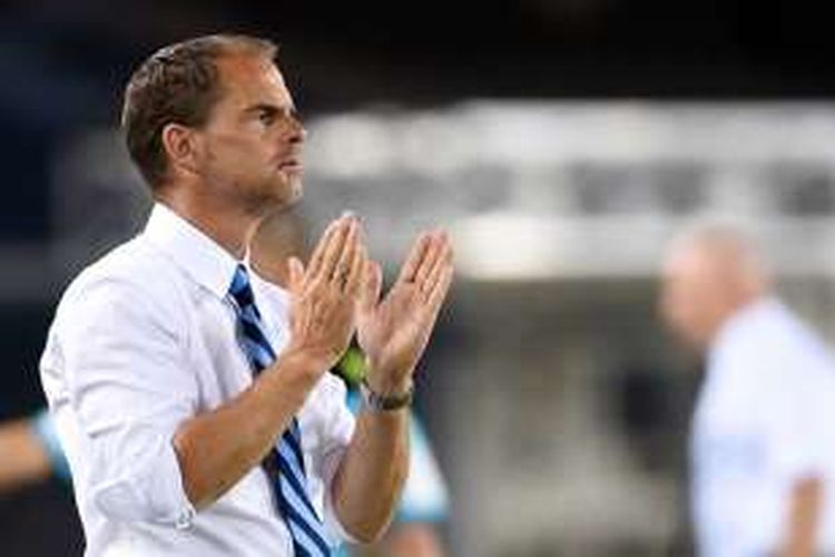 Pelatih Inter Milan, Frank de Boer. 