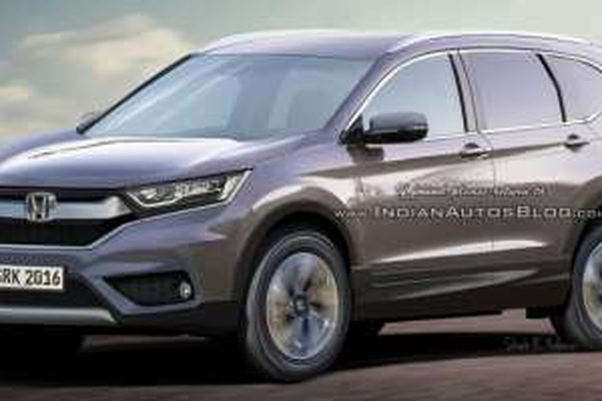 Contoh Honda CR-V generasi terbaru