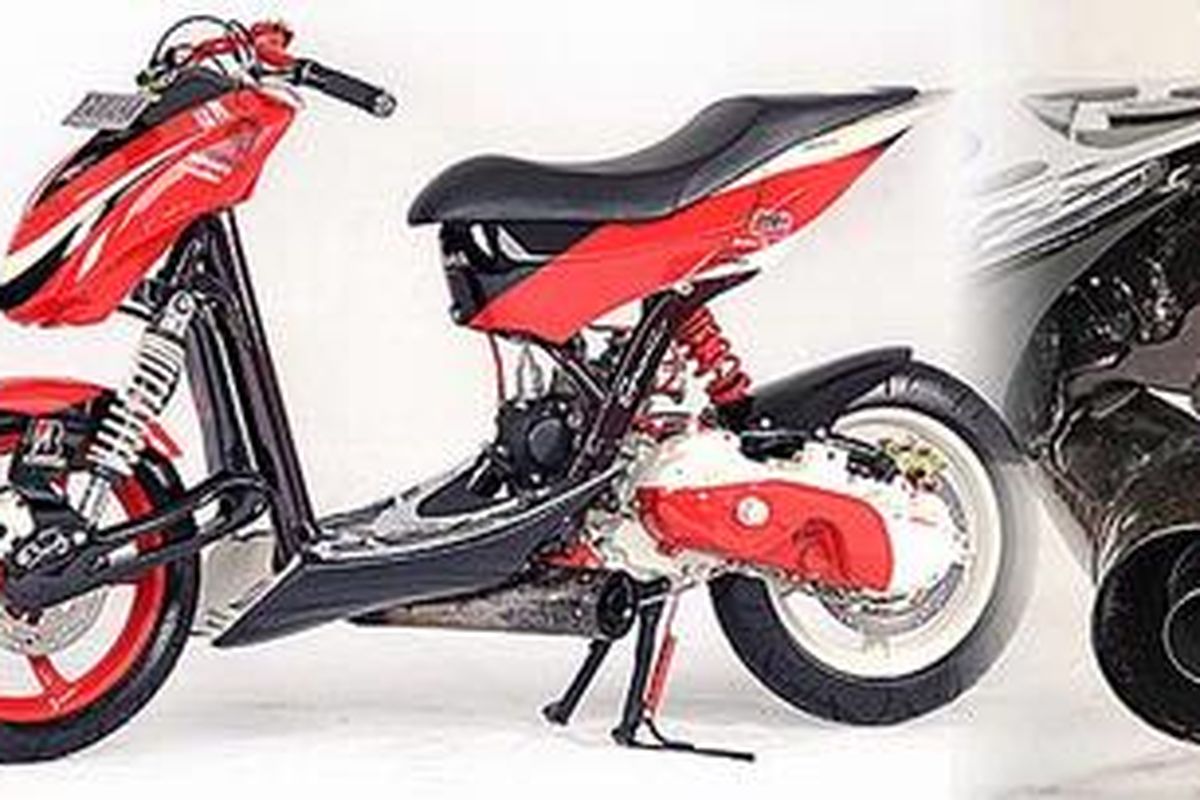 Ramping dan enak dilihat. Moncong knalpot yang sangar (kanan)