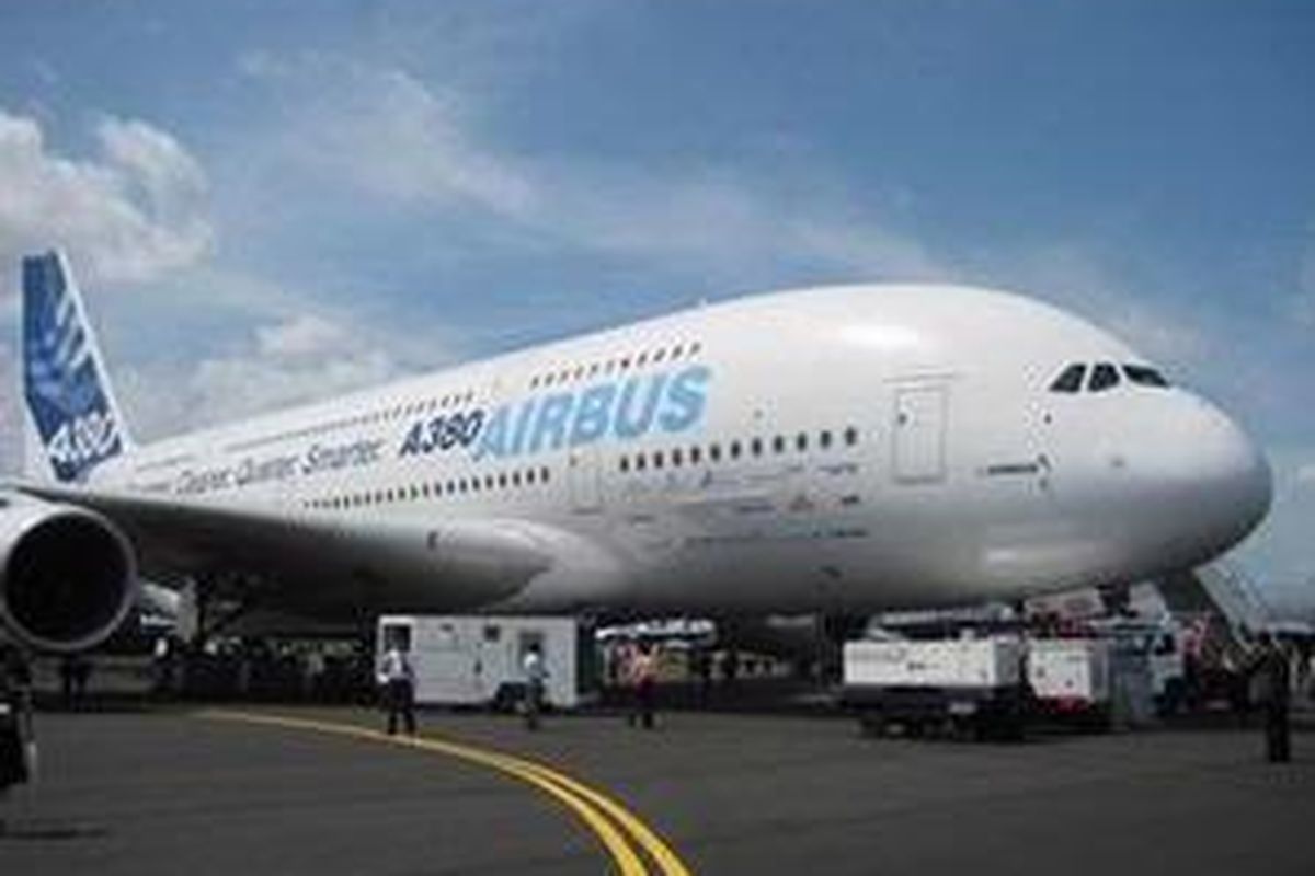Sebuah pesawat Airbus