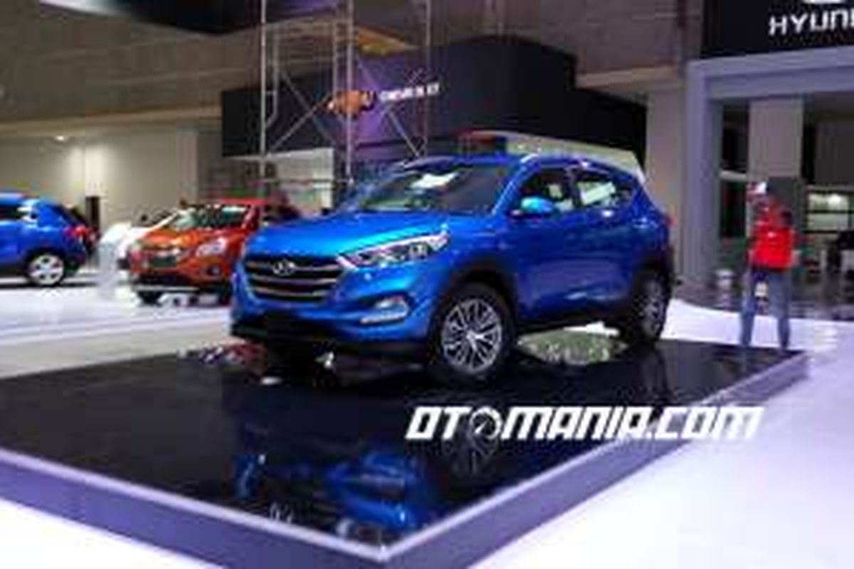 Hyundai Tucson terbaru di booth IIMS 2016