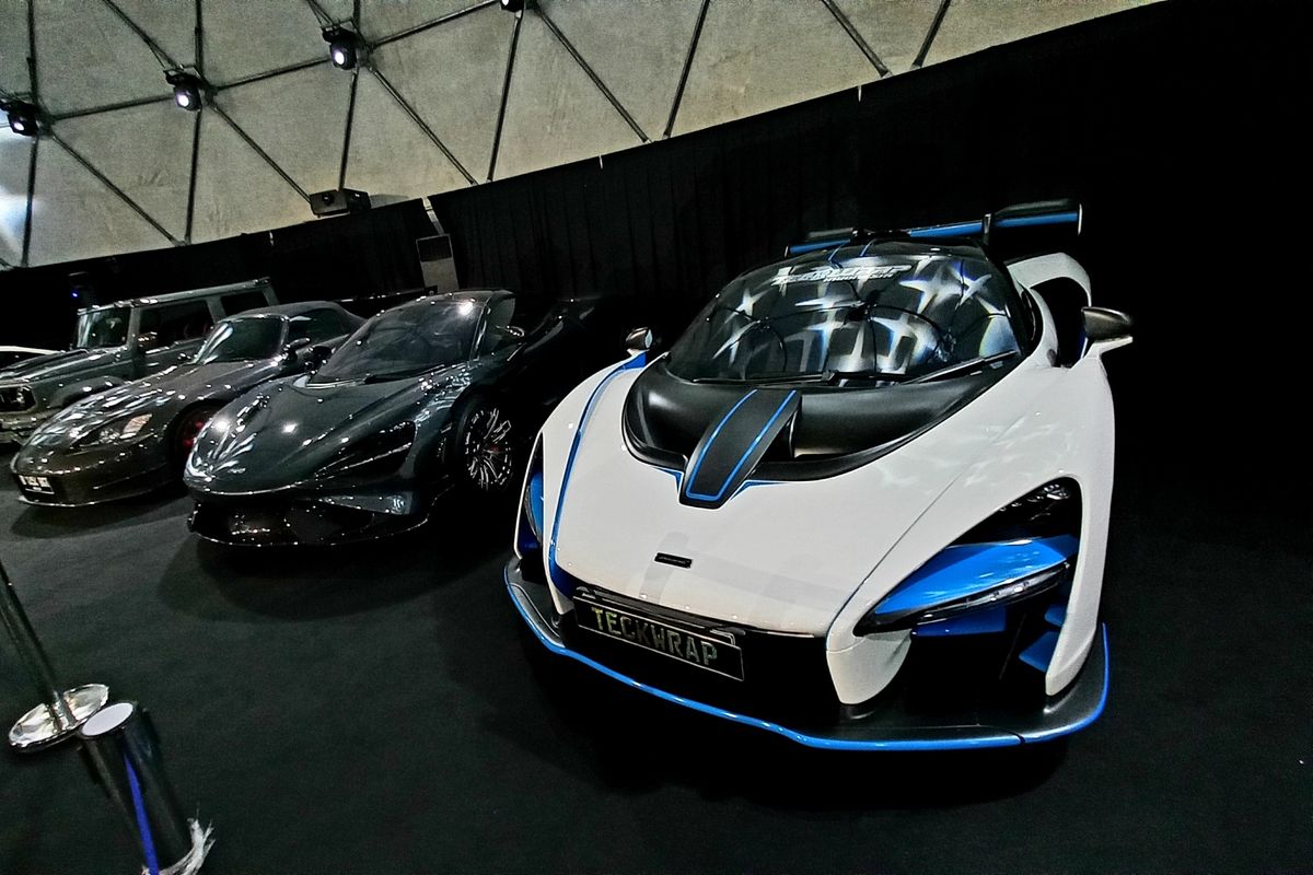 Hypercar langka McLaren Senna mejeng di IAM x IIMS Motobike Show