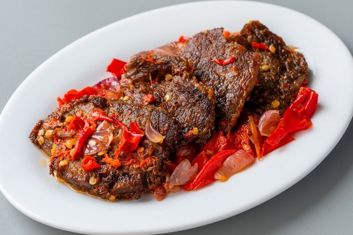 Dendeng Balado - Makanan Khas Padang