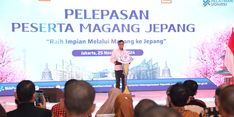 Tingkatkan Daya Saing, Menaker Lepas 750 Peserta Program Magang ke Jepang